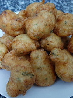 Una foto de Buñuelos de bacalao