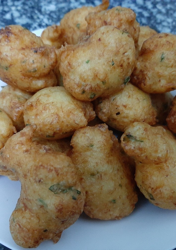 Una foto de Buñuelos de bacalao
