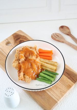 Foto resep Crispy Chicken Steak