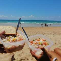 Una foto de Ensalada de arroz fría con verduritas