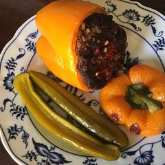 A picture of California Farm Quinoa Stuffed Sweet Pepper.