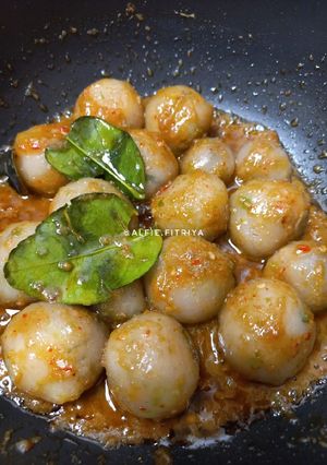 Foto resep Cilok Telur puyuh bumbu sambel kencur