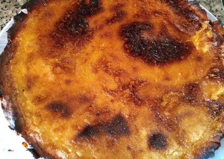 Tarta de crema de limón