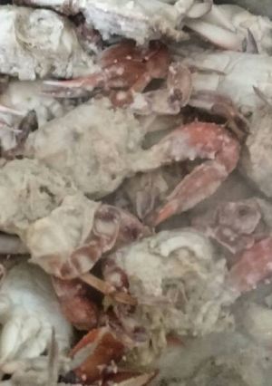 Una foto de Jaibas al mojo de ajo