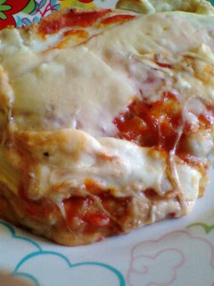 Una foto de Pastel de papas con masa!