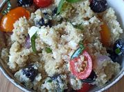 Une photo de quinoa céréale