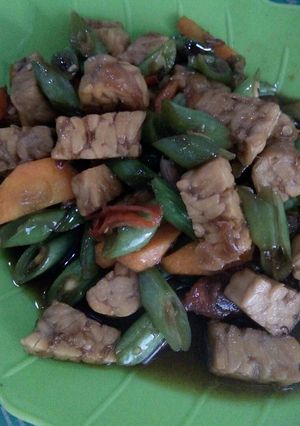 Foto resep Tumis buncis tempe