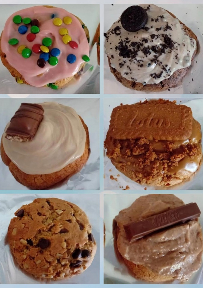 Una foto de Cookies diferentes sabores