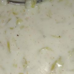A picture of Bottle Gourd Raita.