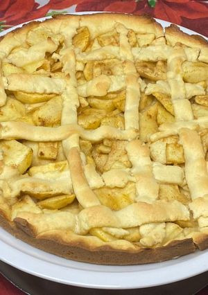 Una foto de Tarta de manzana