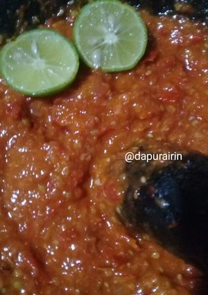 Foto resep Sambal pecel ayam