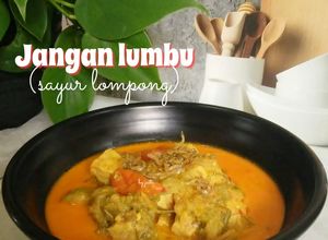 Foto resep Jangan lumbu (sayur lompong)