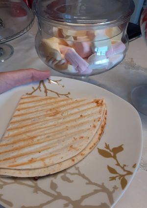 Φωτογραφία της συνταγής Εύκολη "κρέπα" στο λεπτό, βραδινή λιγούρα