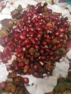 صورة لوصفة باذنجانيه باللبن