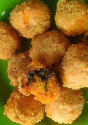 Foto resep Bola bola ubi cokelat