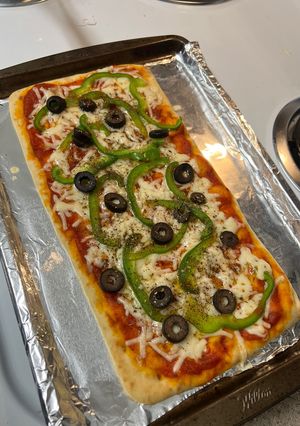 A picture of 🫑🍕 Veggie Pizza 🍕 🫑.