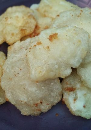 Foto resep [Tapioka] Cireng Isi Bumbu Rujak