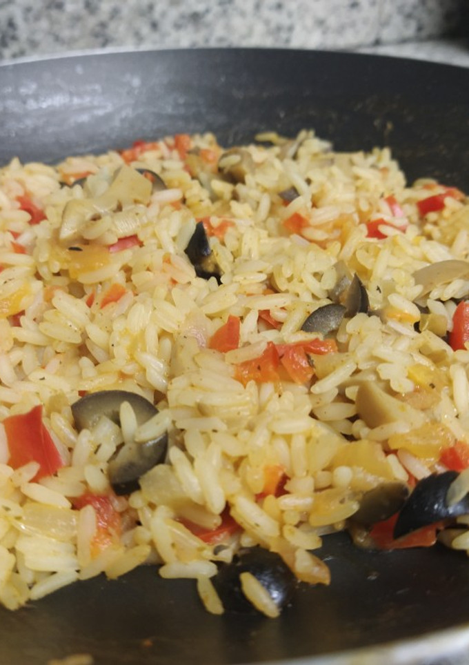 Una foto de 🥘 Arroz con Champiñones