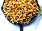 Minced meat pasta