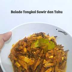 Balado Tongkol Suwir dan Tahu-レシピのメイン写真