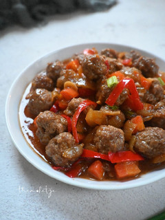 Foto resep Bola Daging Wortel Saos Tiram