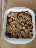 Crumble aux quetsches