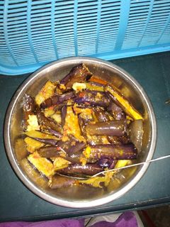 Foto resep Sambel terong udang