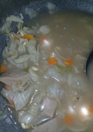 Foto resep Sop bakso alakadarnya