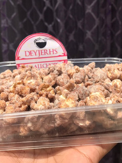 A picture of Chocolate popcorn.
