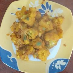 A picture of Aloo Gobhi.