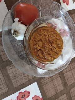 लाल चटनी (lal chutney recipe in Hindi) रेसिपी मुख्य फोटो