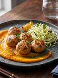 🧆Albóndigas Jugosas de Pollo (Meal Prep Fit con Puré y Ensalada)