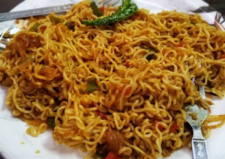 Maggi in noodles style