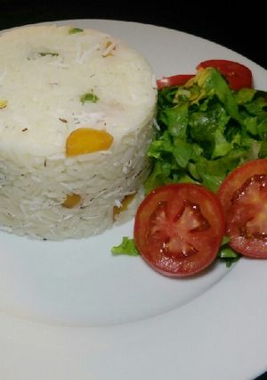 A picture of Coconut White Rice.