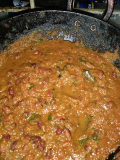 A picture of Jammu Rajma Masala (Red Kidney Beans).