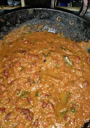 A picture of Jammu Rajma Masala (Red Kidney Beans).