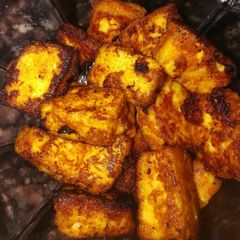 A picture of Paneer 65.