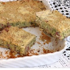 A picture of Courgettes gateau.