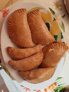 Una foto de Empanadillas de harina de espelta integral al horno
