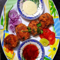 A picture of Chicken Kabab.