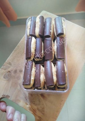 Foto resep Chocolate stick cookies