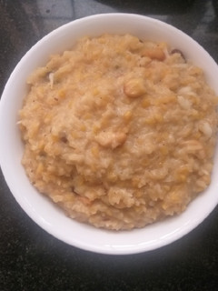 A picture of Sweet Pongal.