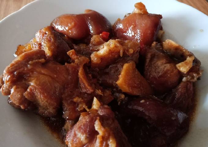 Resep Babi Kecap Manis Pedas Oleh Anastria Kitchen Cookpad