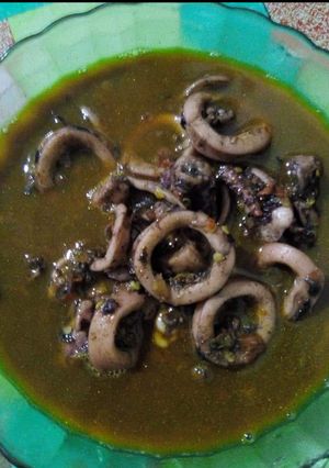 Foto resep Tumis hitam cumi😊