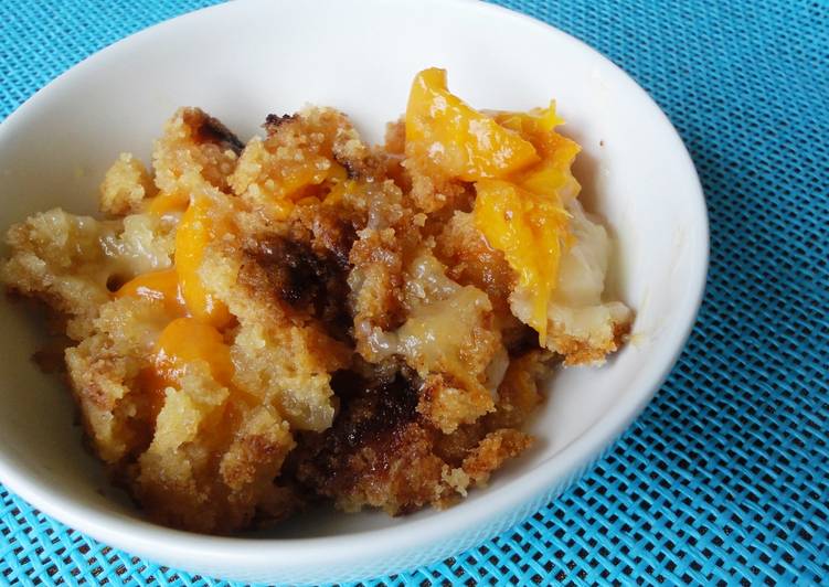 How to Prepare Super Quick Homemade Peach Cobbler