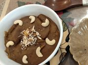 A picture of wheat halwa