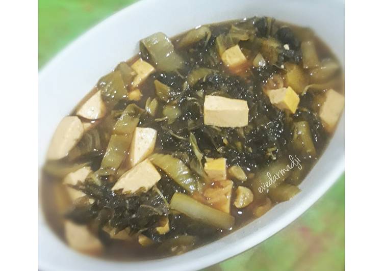 Resep Tumis Tahu Sayur Asin Anti Gagal