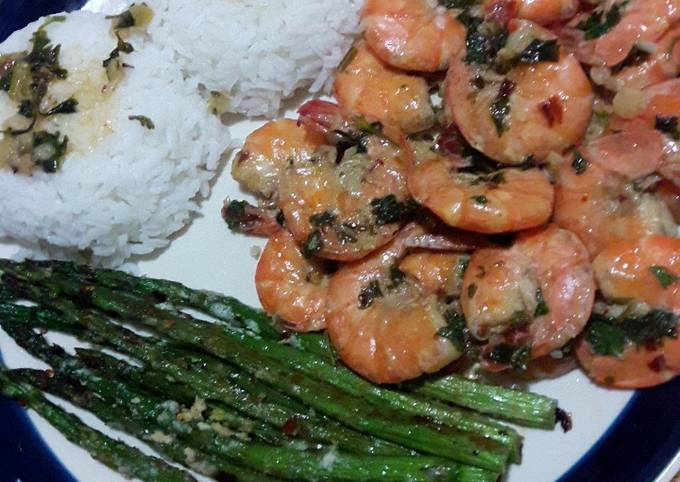 Garlic shrimp