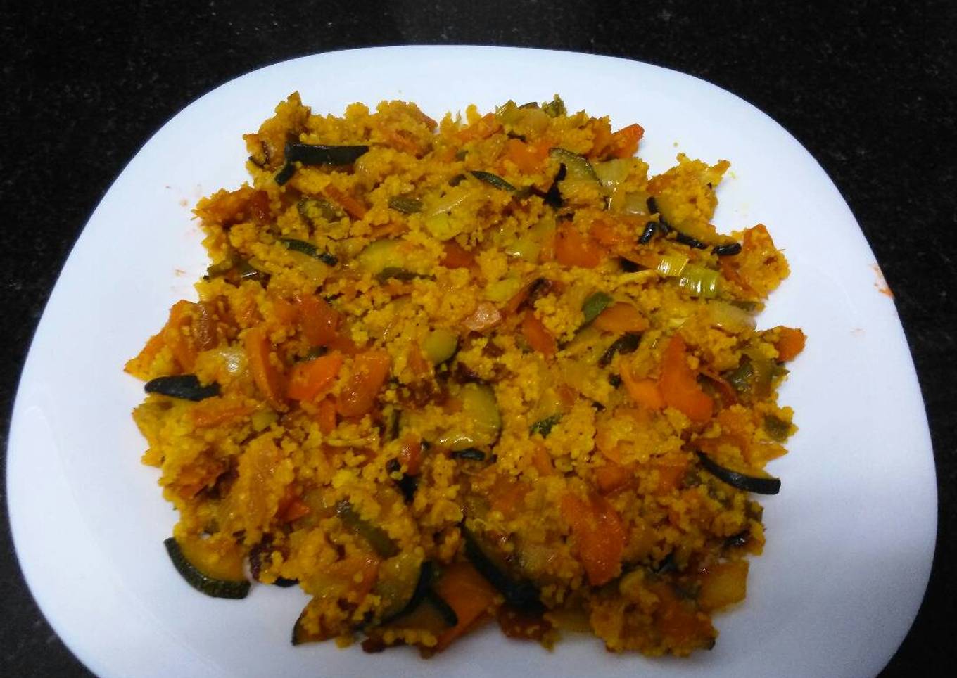 Cuscús con verduras