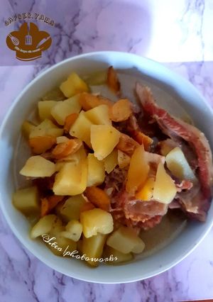 Foto resep Sup kare kambing